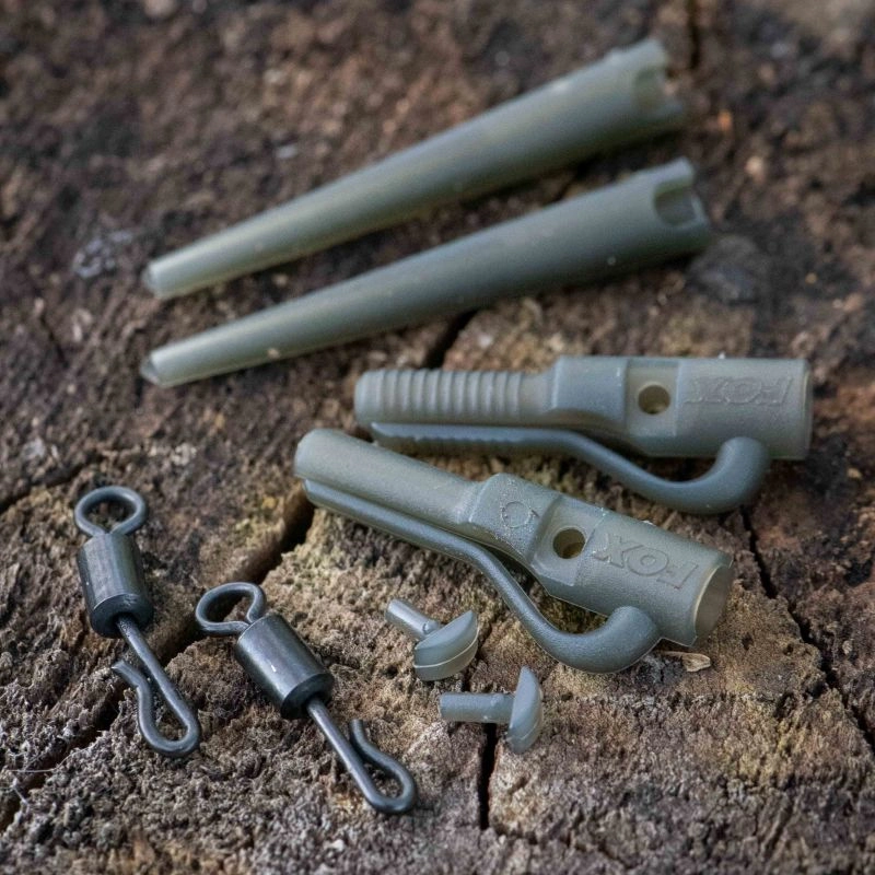 Fox Edges Naturals Slik Lead Clip Kit